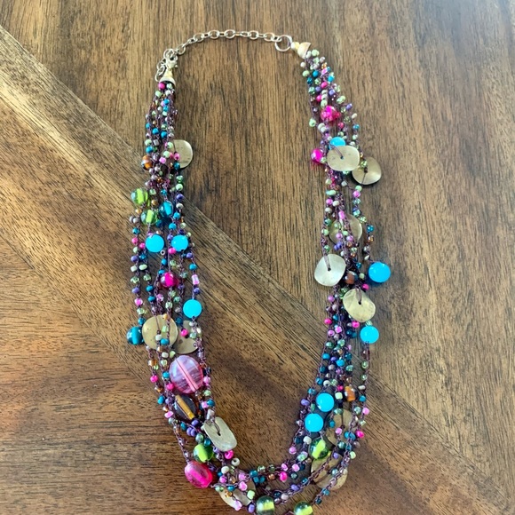 2/$20 or 3:$25 Beaded Statement Necklace - Picture 4 of 5